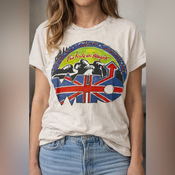 MadeWorn Tops - MadeWorn The Who band tee